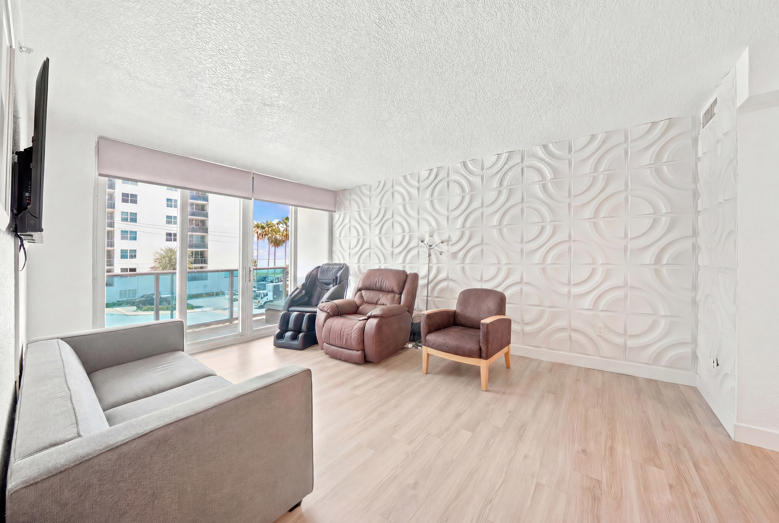 Treasures on the Bay II — three bayfront pools — 7501 E Treasure Dr #2S North Bay Village FL